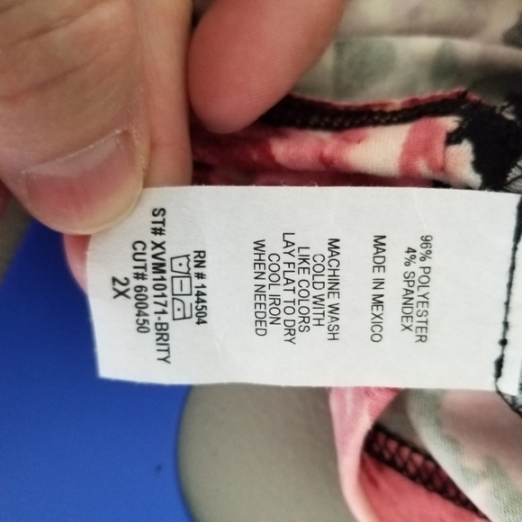 Violet Moon shirt, sz 2x - Picture 4 of 6